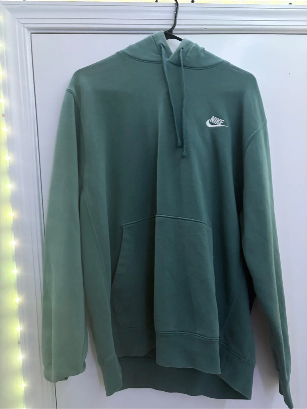 Nike Men's Teal Green Pullover Hoodie - Picture 1 of 2